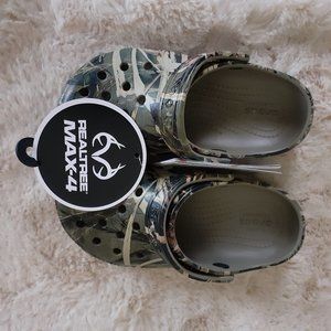CROCS Little Kid Classic Realtree Camo Clog Slip-on CROCS NWT Size C12